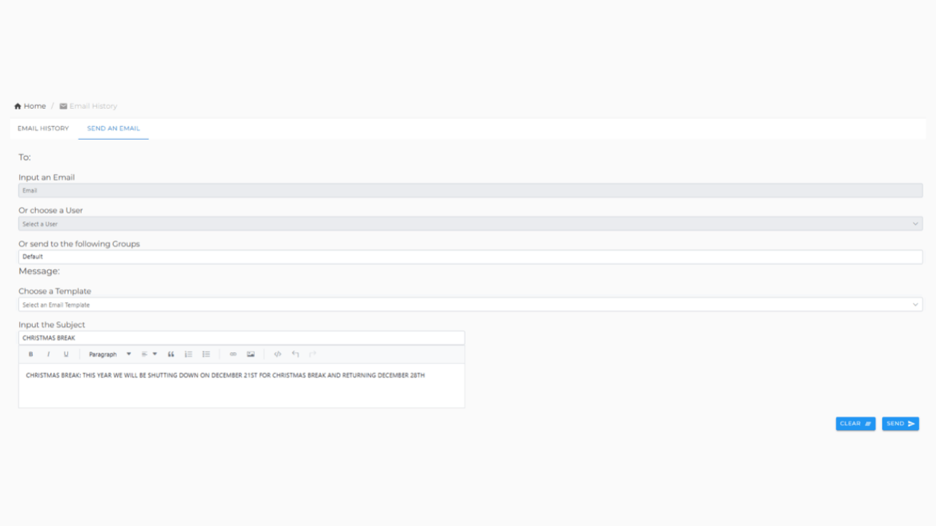Bulk Messaging